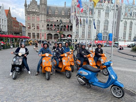 vespa tour brugge|Brugge